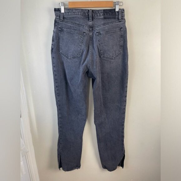 Abercrombie & Fitch Ultra High Rise 90s Straight Jean washed black size 29 - Picture 4 of 12
